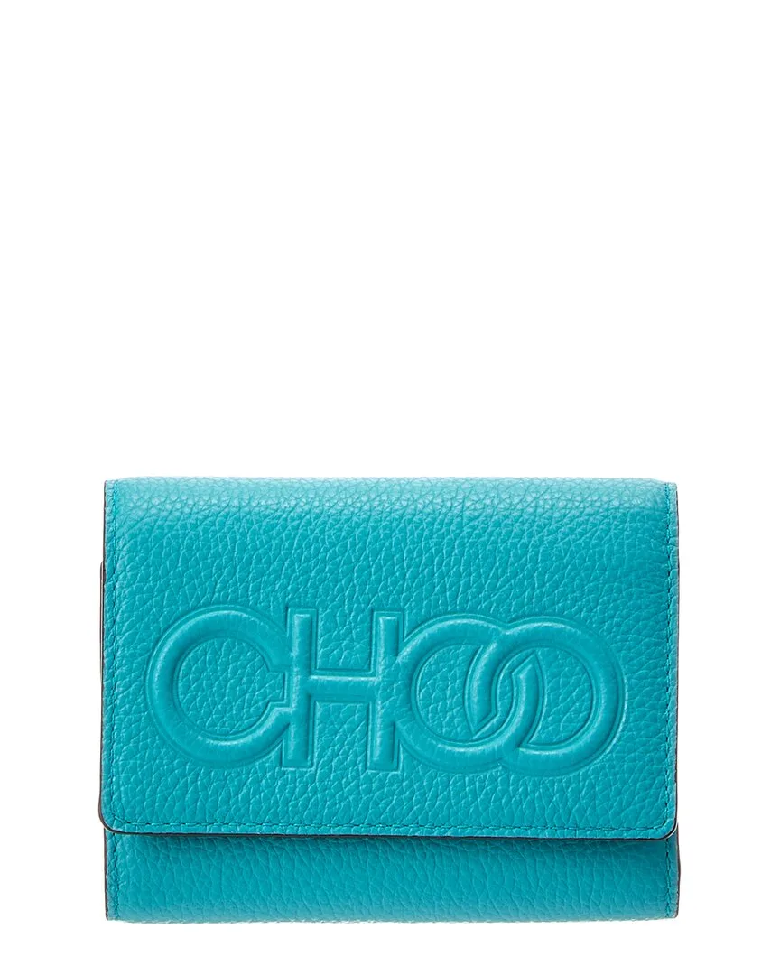 Loni Leather Card Case by Jimmy Choo