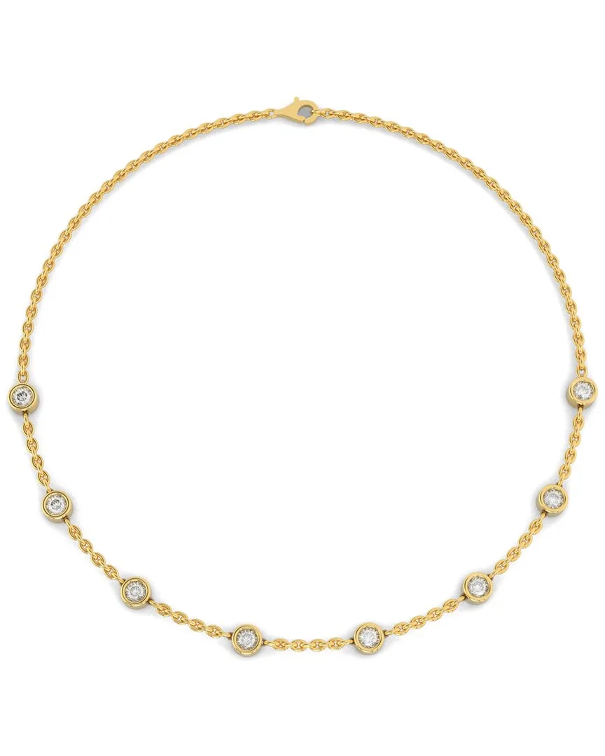 14K 4.00 ct. tw. Lab-Grown Diamond Necklace by Amairah