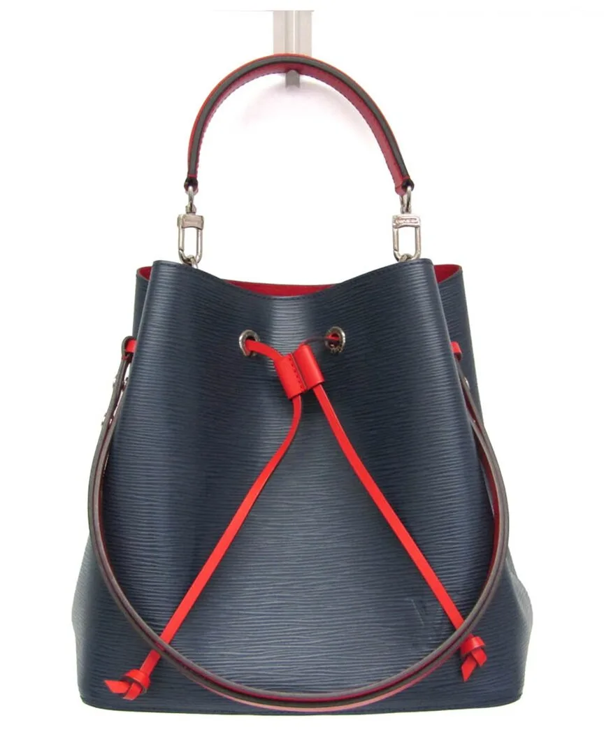 Indigo & Red Epi Leather Neo Noe (authentic Pre-Loved)