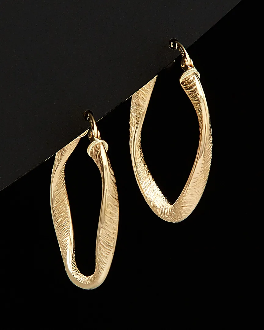 14K Hoops