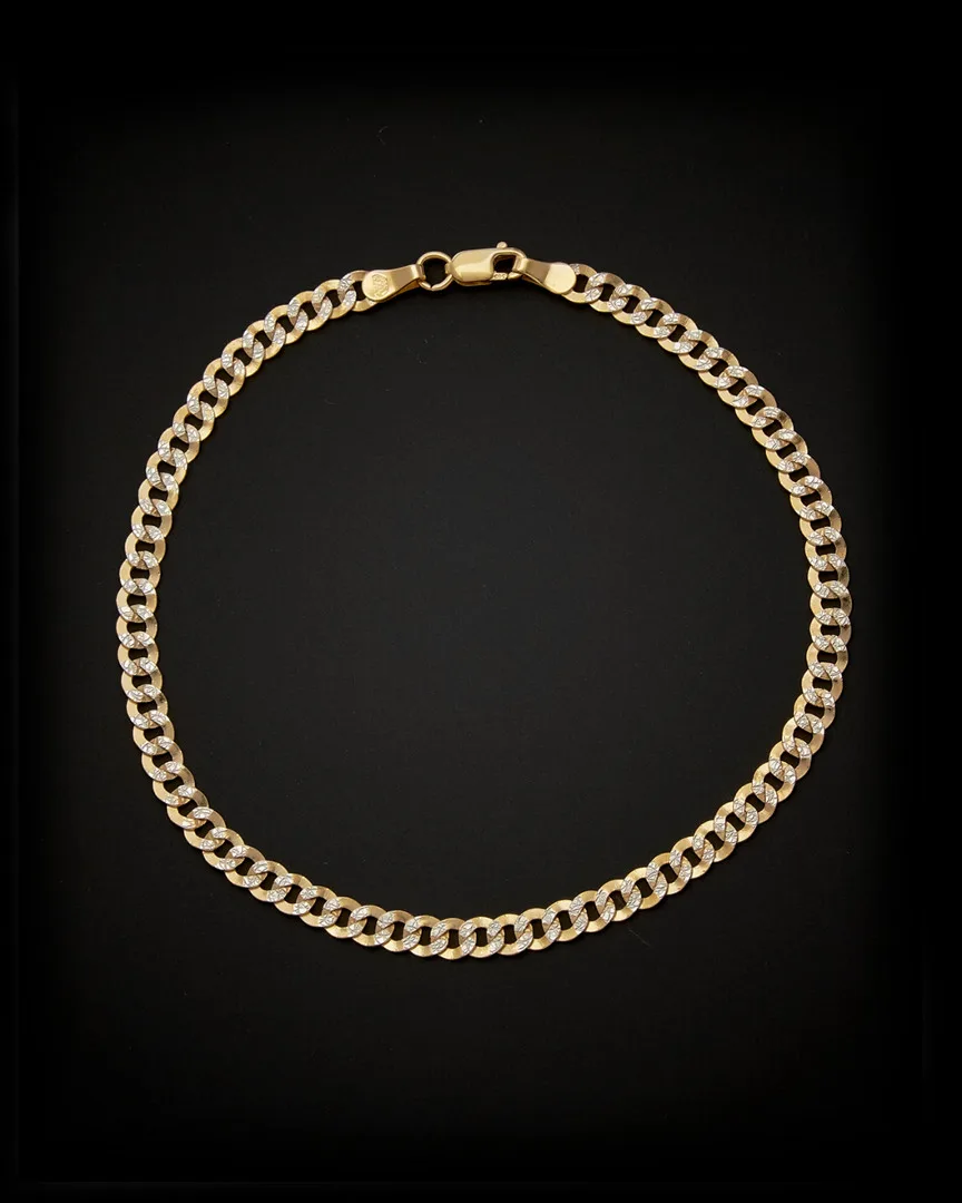 14K Two-Tone Link Bracelet