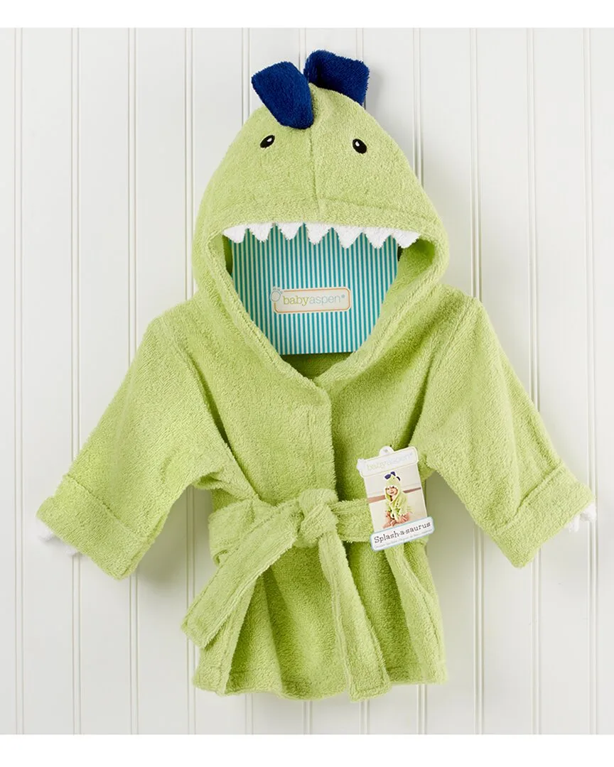 Splash-A-Saurus Dinosaur Hooded Spa Robe by Baby Aspen