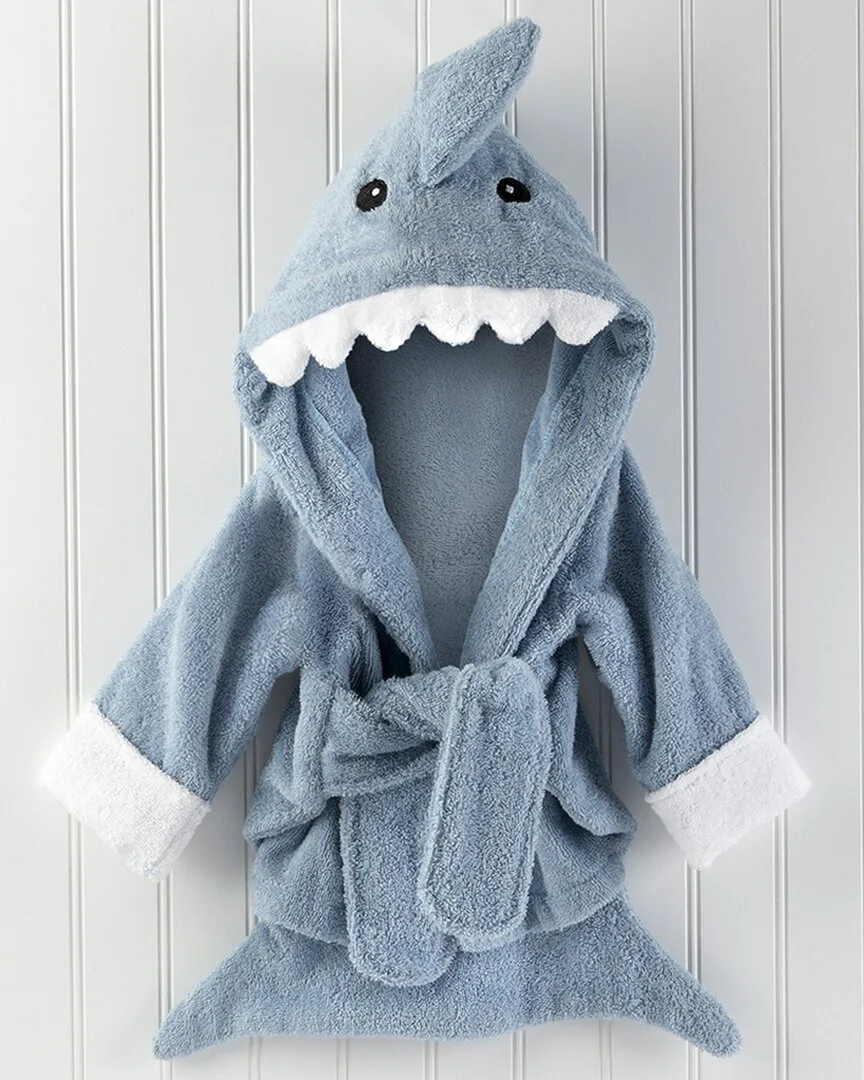 Let the Fin Begin Shark Robe by Baby Aspen