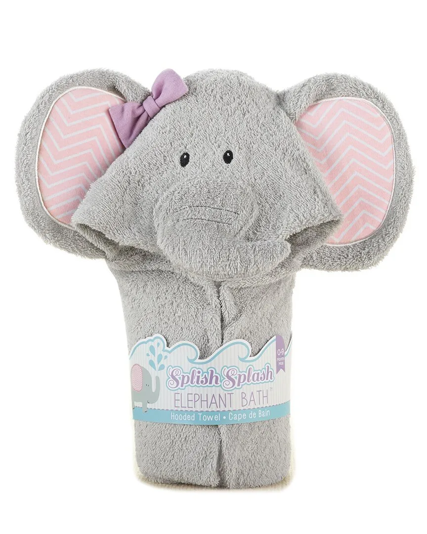 Splish Splash Elephant Bath Spa Hooded Towel by Baby Aspen