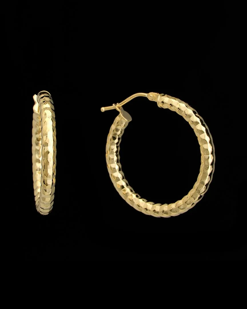 18K Hoops