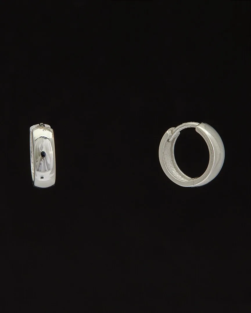 14K Italian Gold Huggie Hoops by Italian Gold