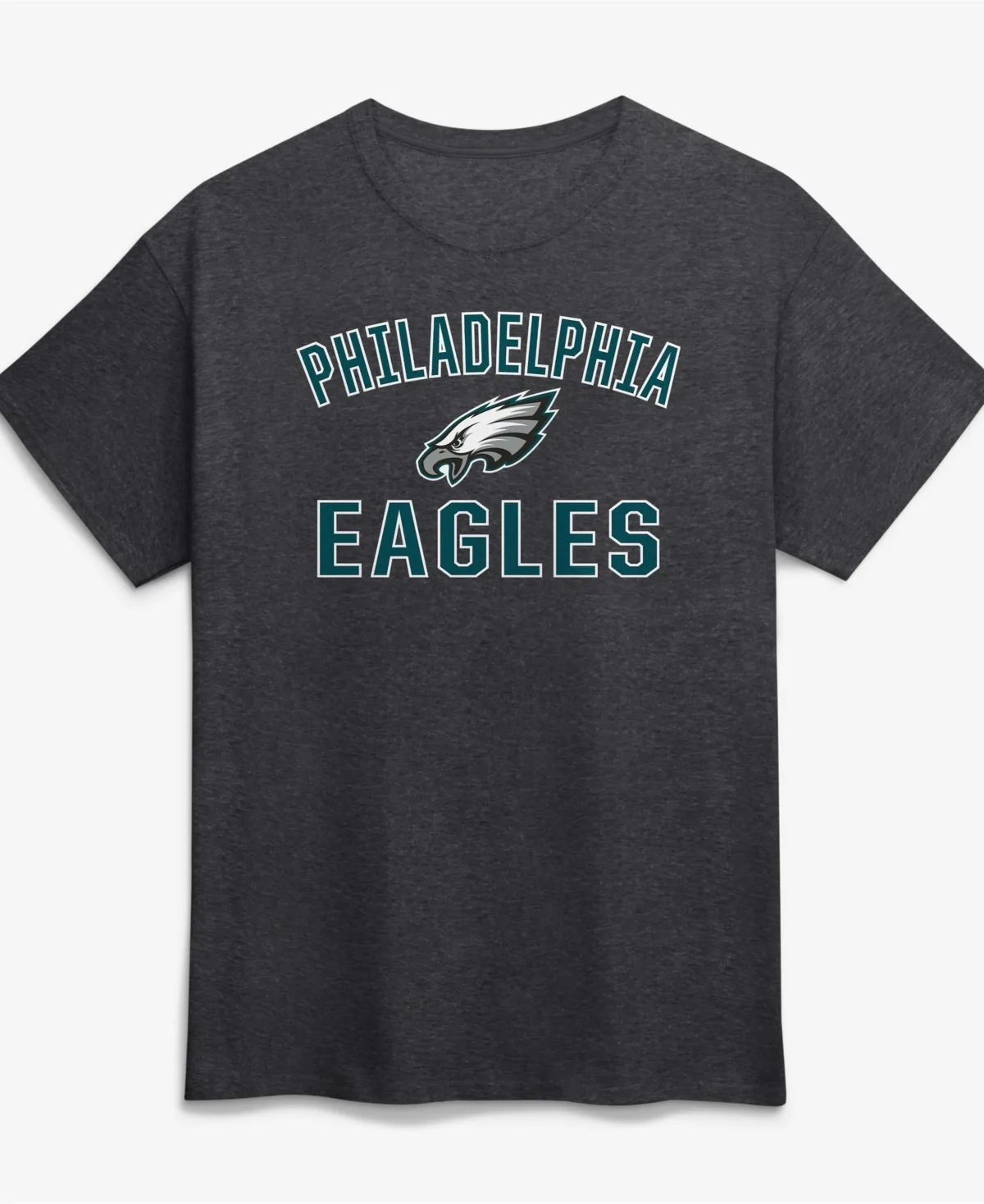 Philadelphia Eagles Cotton Victory Arch T-Shirt by Logo Athletic