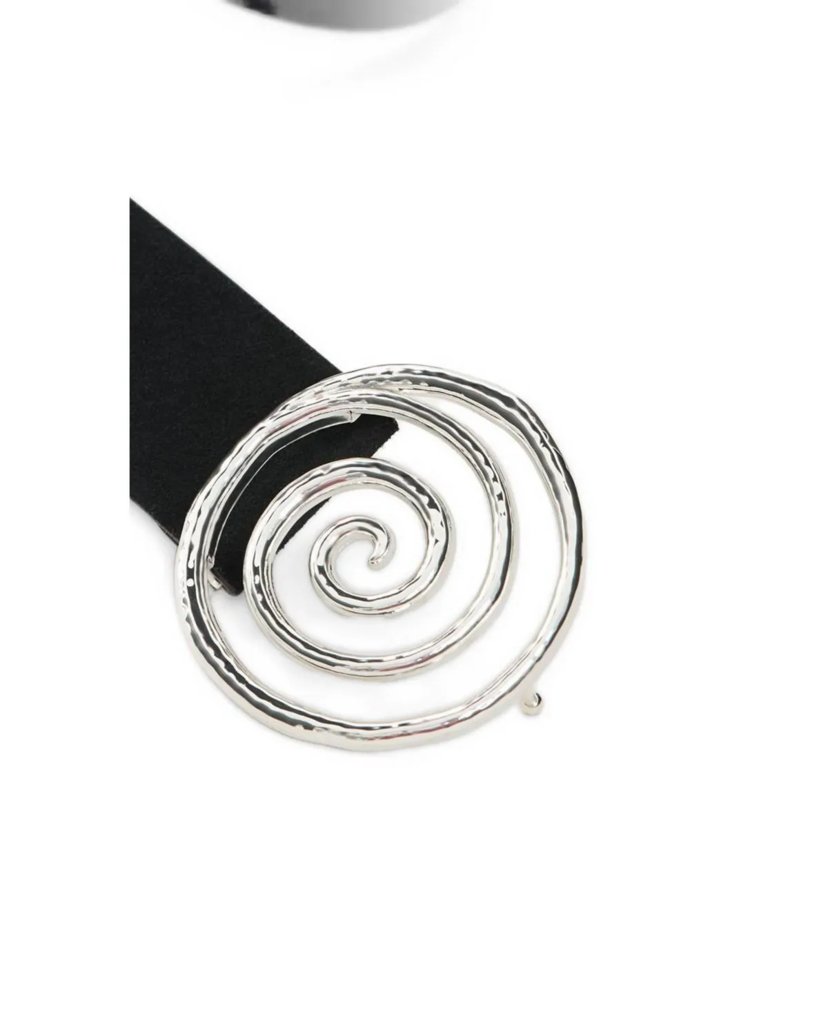 Spiral Studs 100% Leather Belt by Desigual