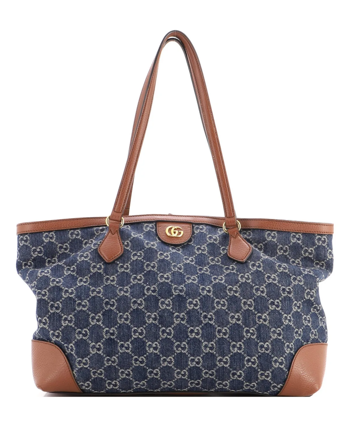 Pre-Owned Gucci Medium Ophidia Shopping Tote GG Denim by Gucci
