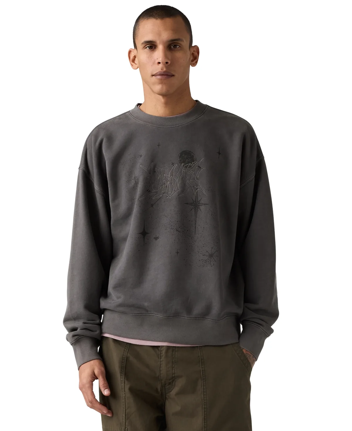 Sunset Graphic Long-Sleeve Regular-Fit Sweatshirt by Levi's