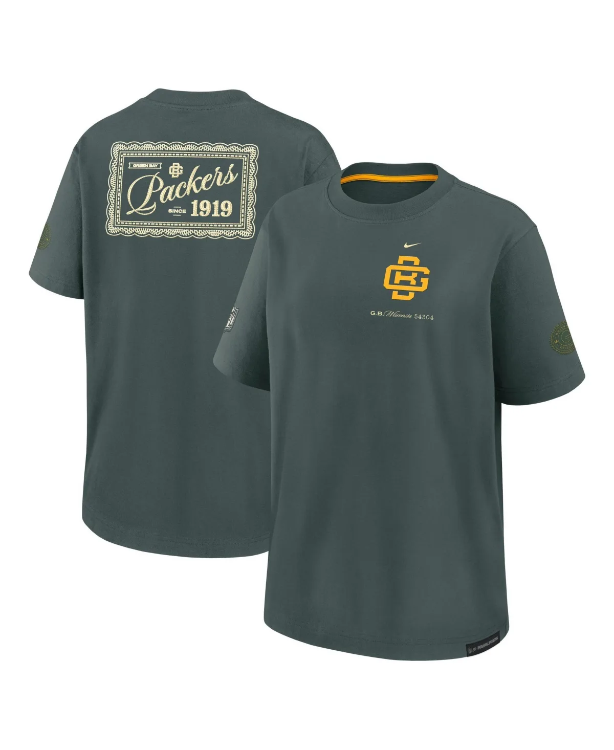 Bay Packers 2026 Rivalries Collection Boyfriend T-Shirt by Nike