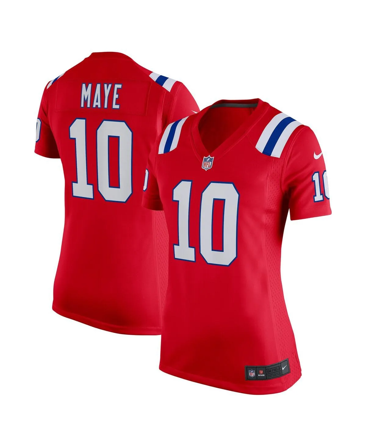 Drake Maye New England Patriots Alternate Game Jersey by Nike