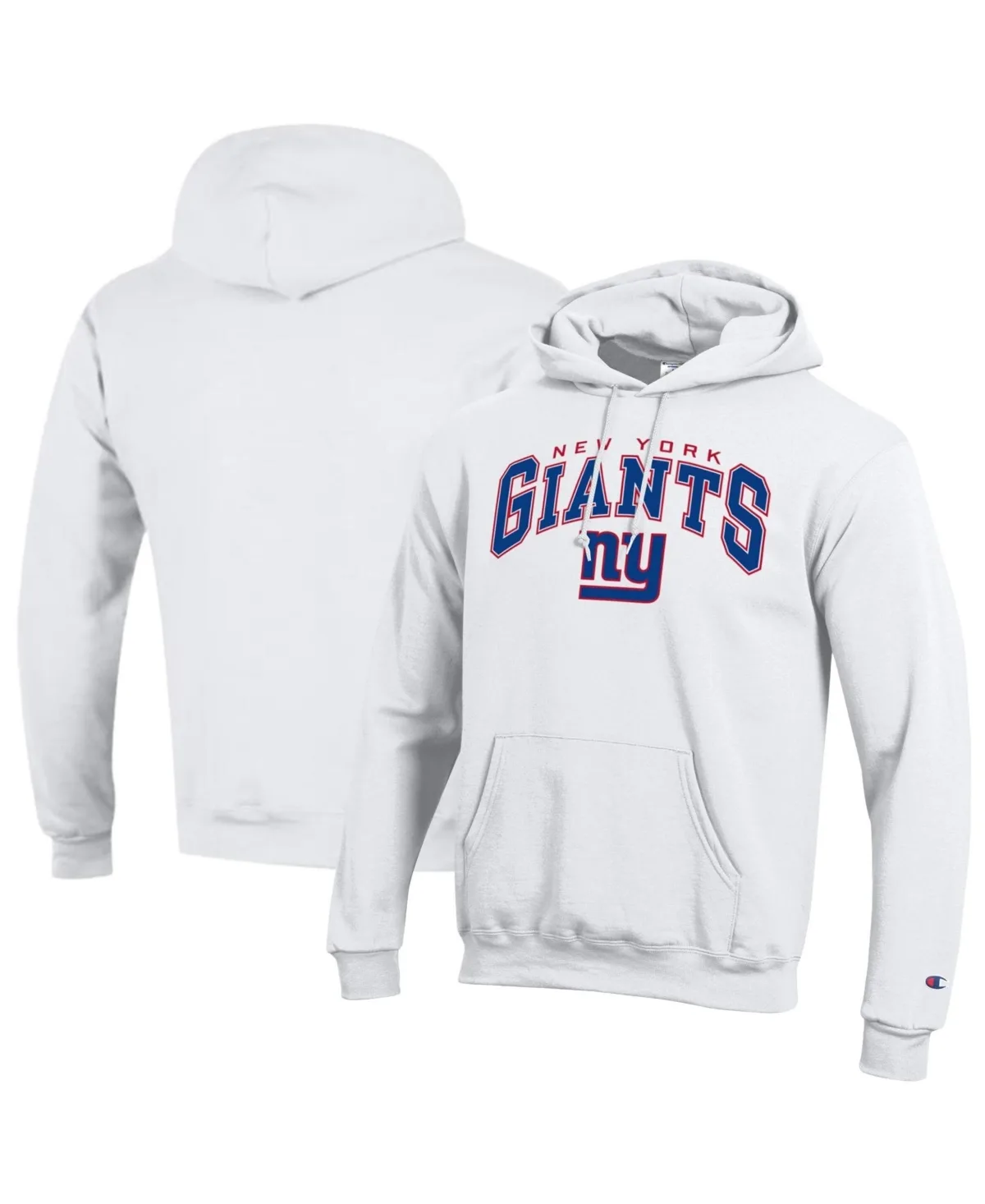 New York Giants Graphic Hooded Long-Sleeve Hoodie by Champion