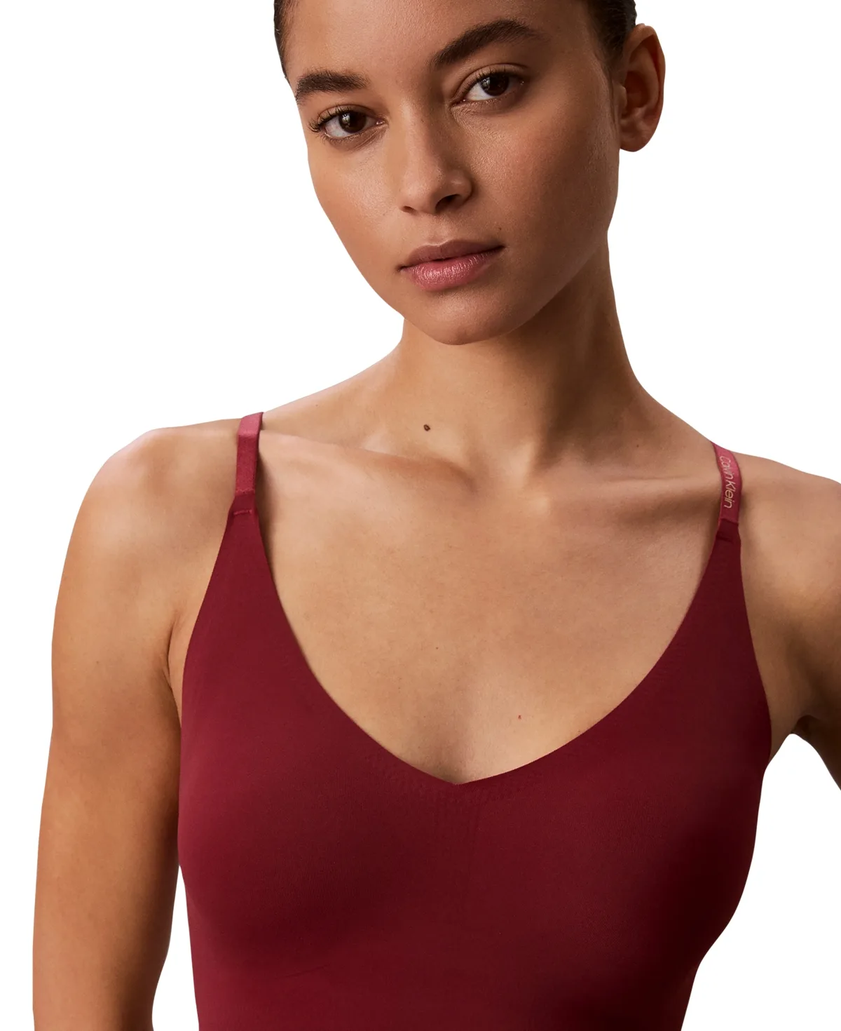 Invisibles Comfort Lightly Lined Triangle Bralette by Calvin Klein