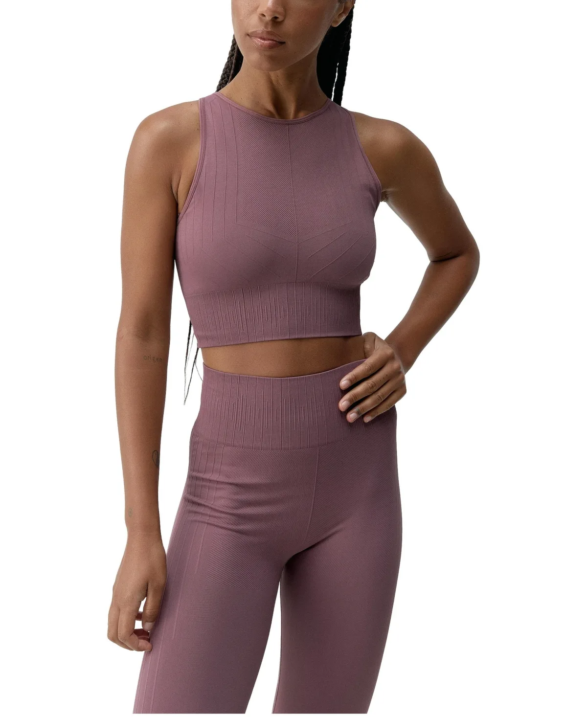 Nawal Medium Support Seamless Sport Top by Born