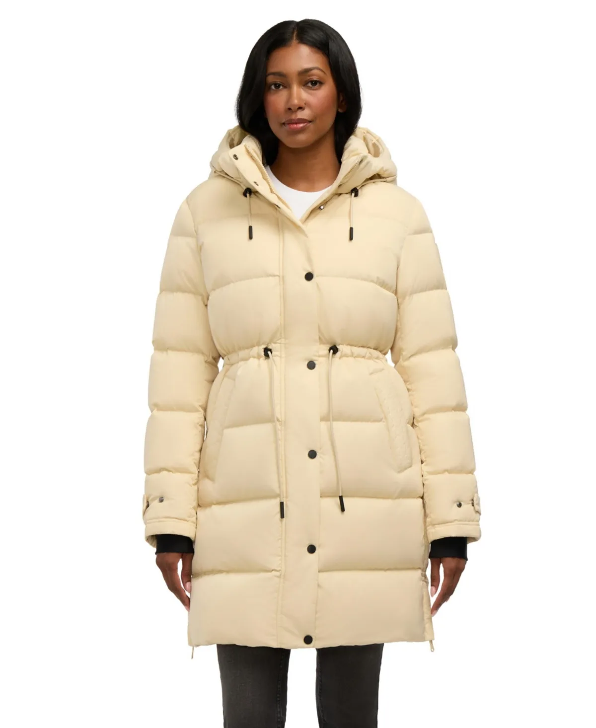 Poppy Heavyweight Mid Length Puffer by Pajar