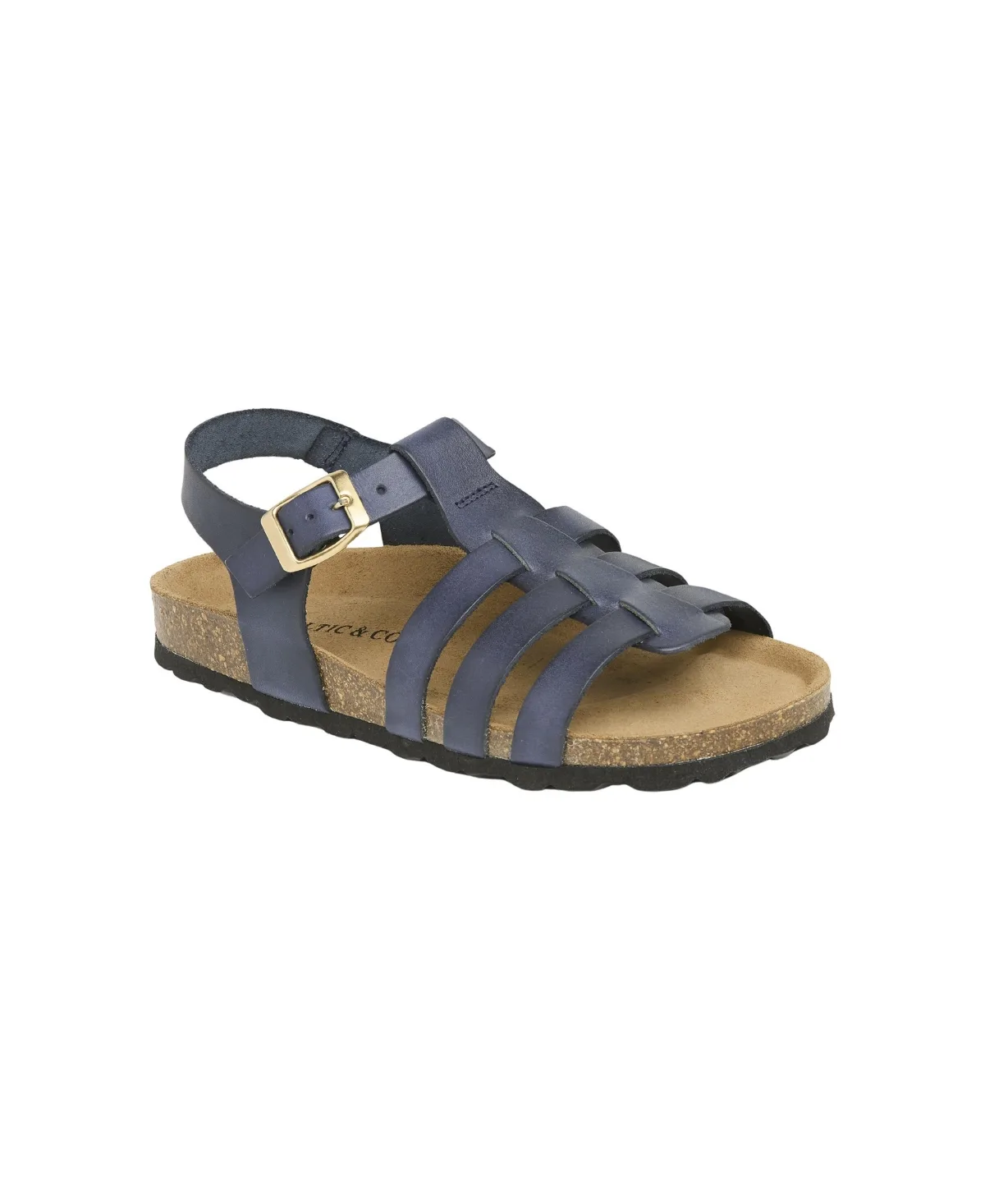 Gladiator Ankle Strap Round Toe Sandals by Celtic & Co