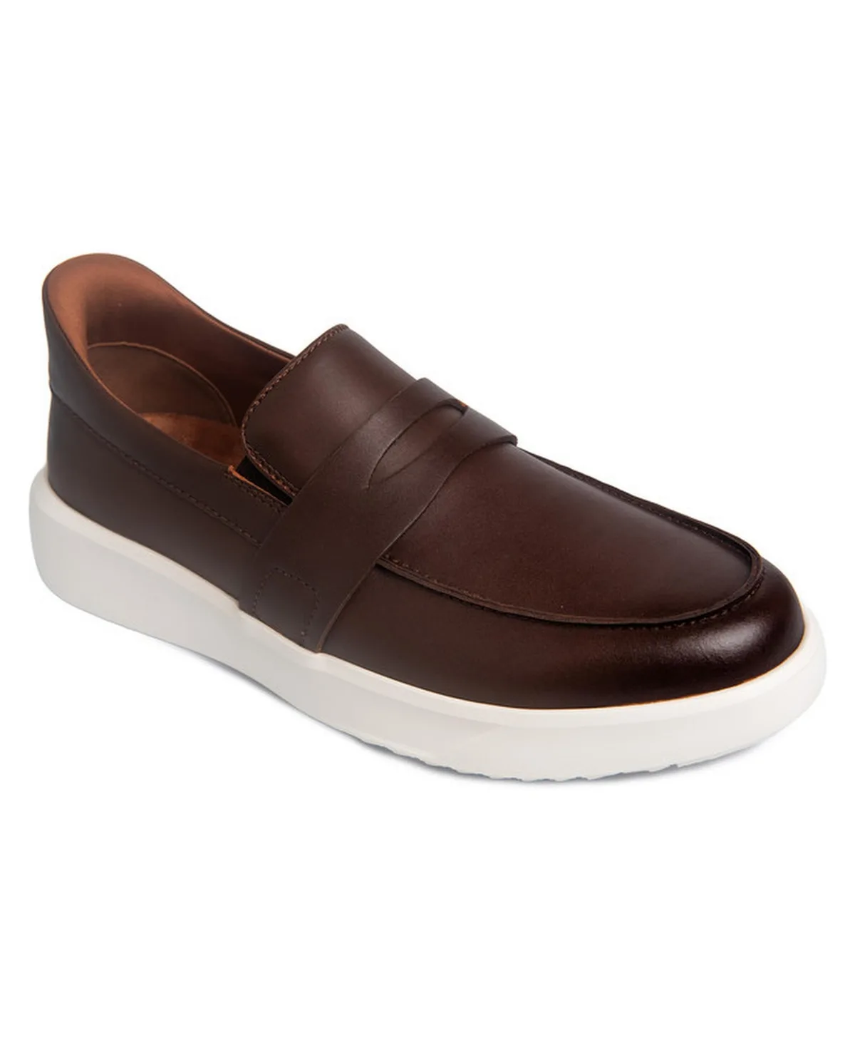 Marc Joseph New York Clark St Hands Free Technology Leather Slip on Sneaker by Joseph