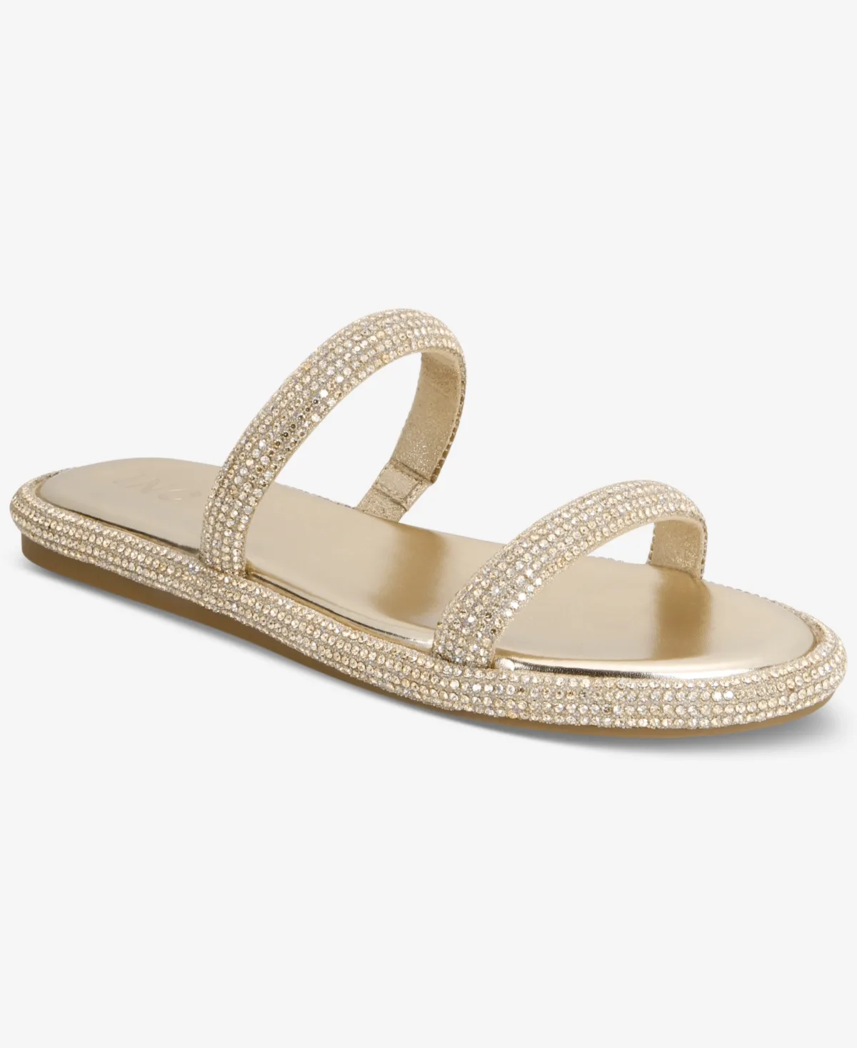 Mattey Flat Embellished Round Toe Sandals by INC International Concepts