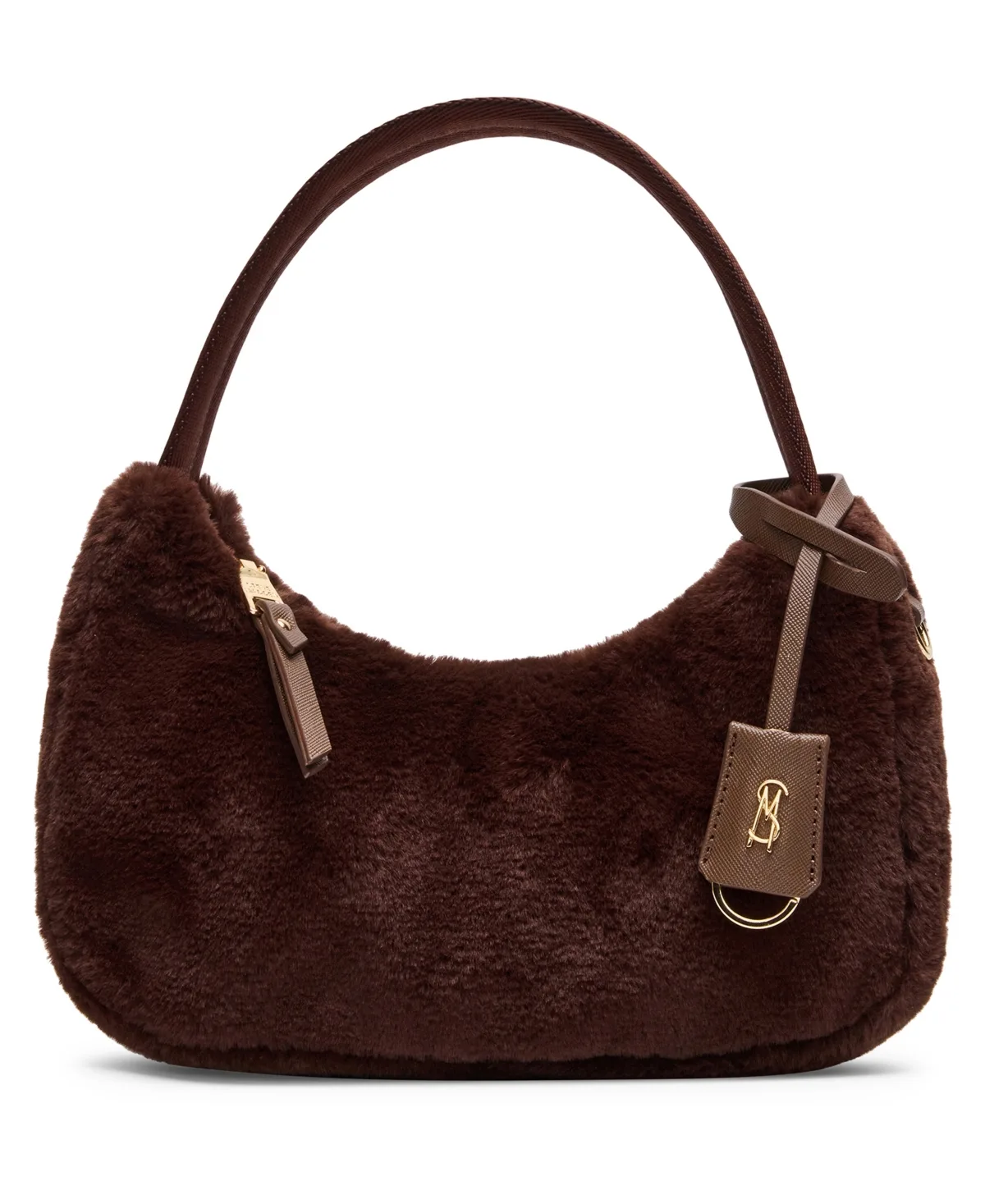 Valeria Small Faux Fur Shoulder Bag by Steve Madden