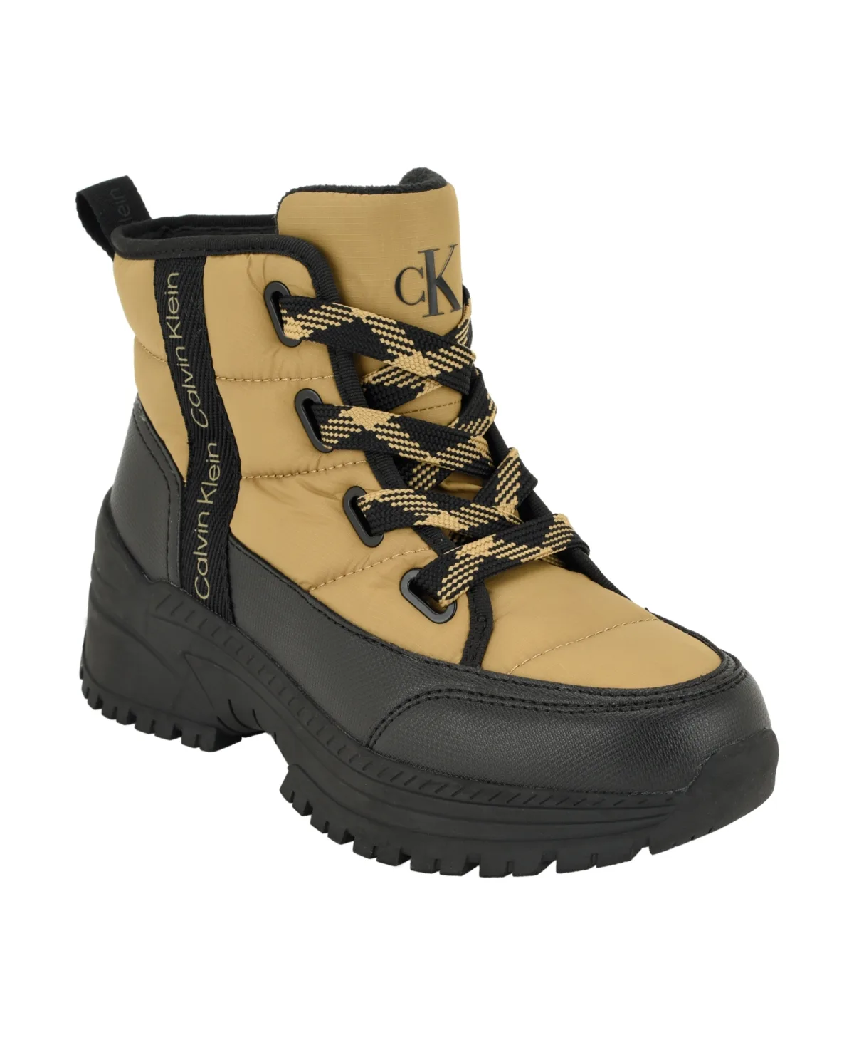 Nika Quilted Cold Weather Lace-Up Booties