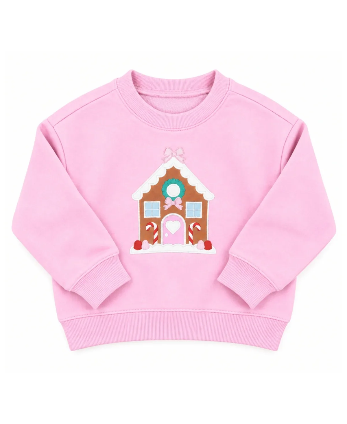 Gingerbread House Crewneck Sweatshirt by Bits & Bows