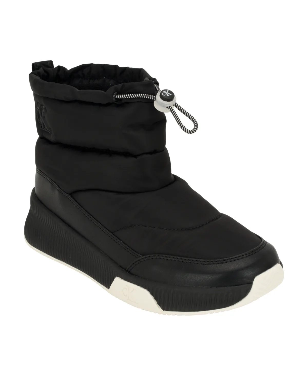 Maye Quilted Cold Weather Puffer Round Toe Boots