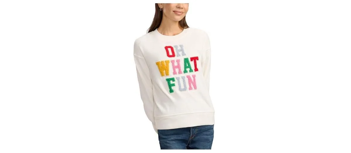 Rudolph Wreath Sweatshirt by Tipsy Elves