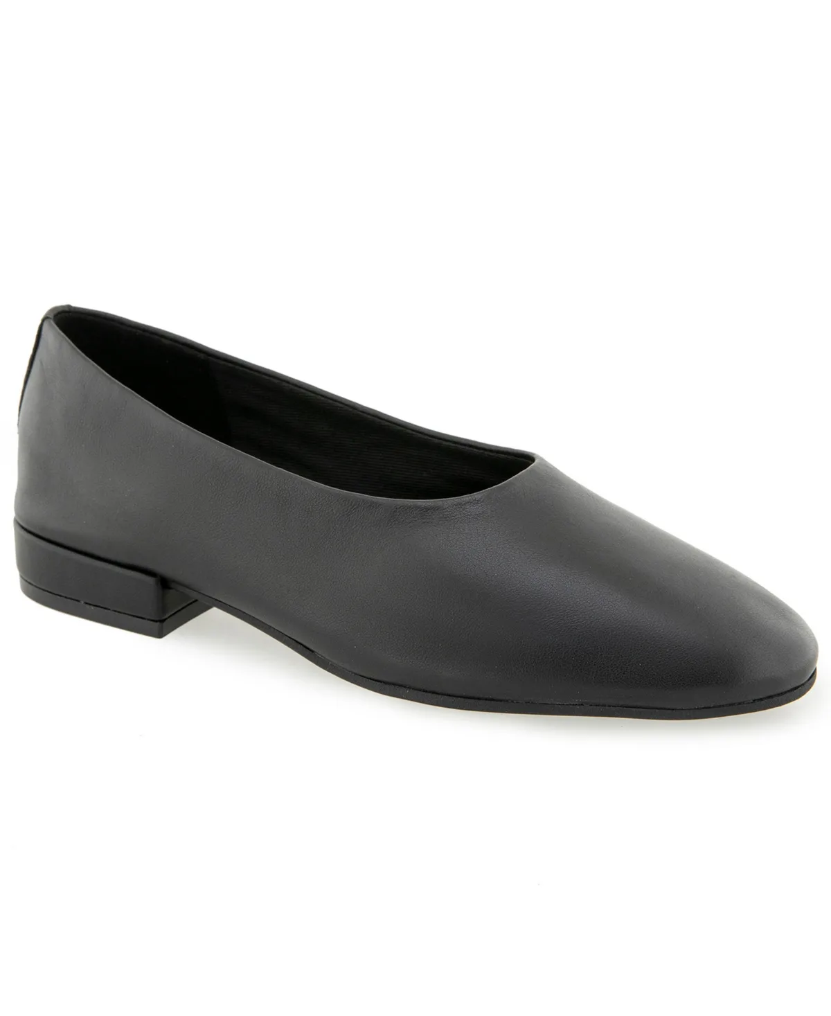 Garland Round Toe Low Heel Flats