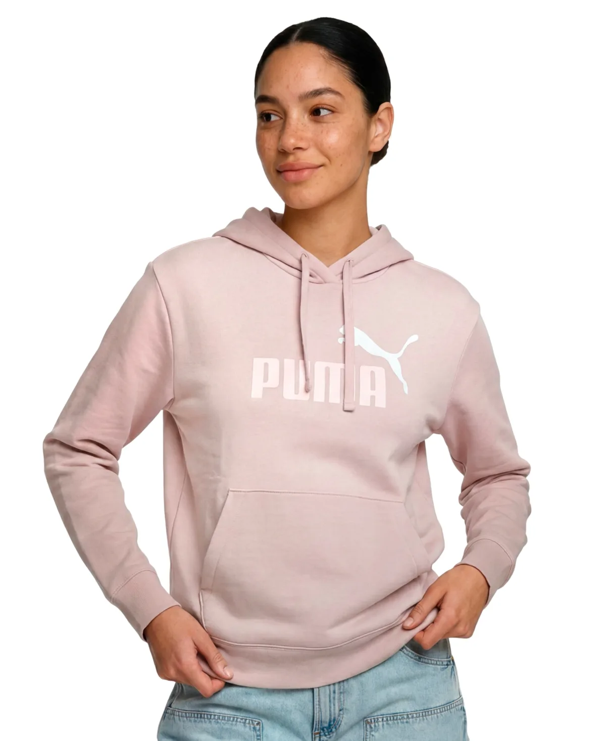 Ess 2 Color Logo Graphic Hoodie by PUMA