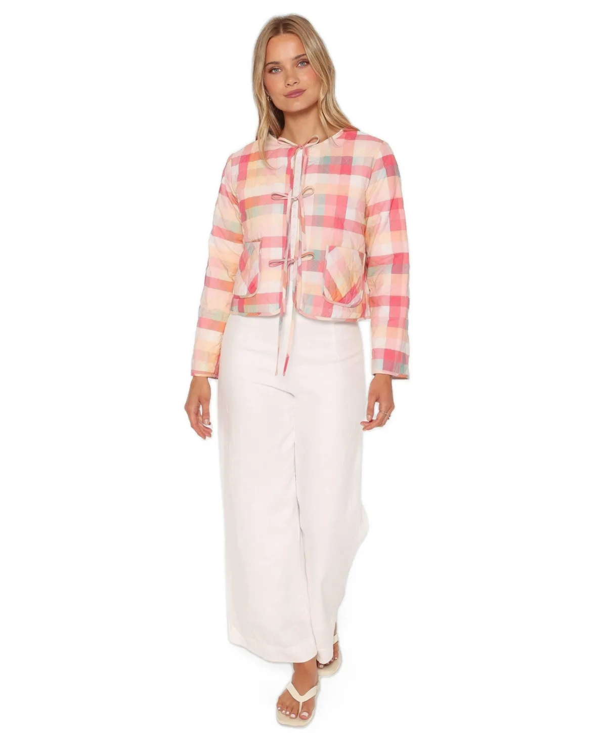 Percy Reversible Quilted Jacket by Petal and Pup