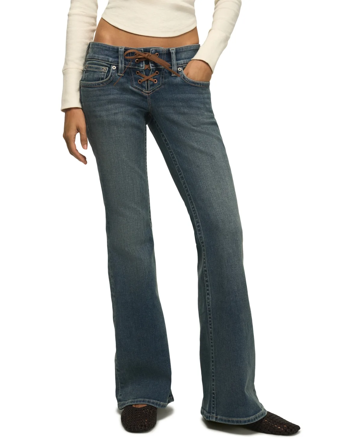 Lucky Legend Low Rise Flare Jeans by Lucky Brand