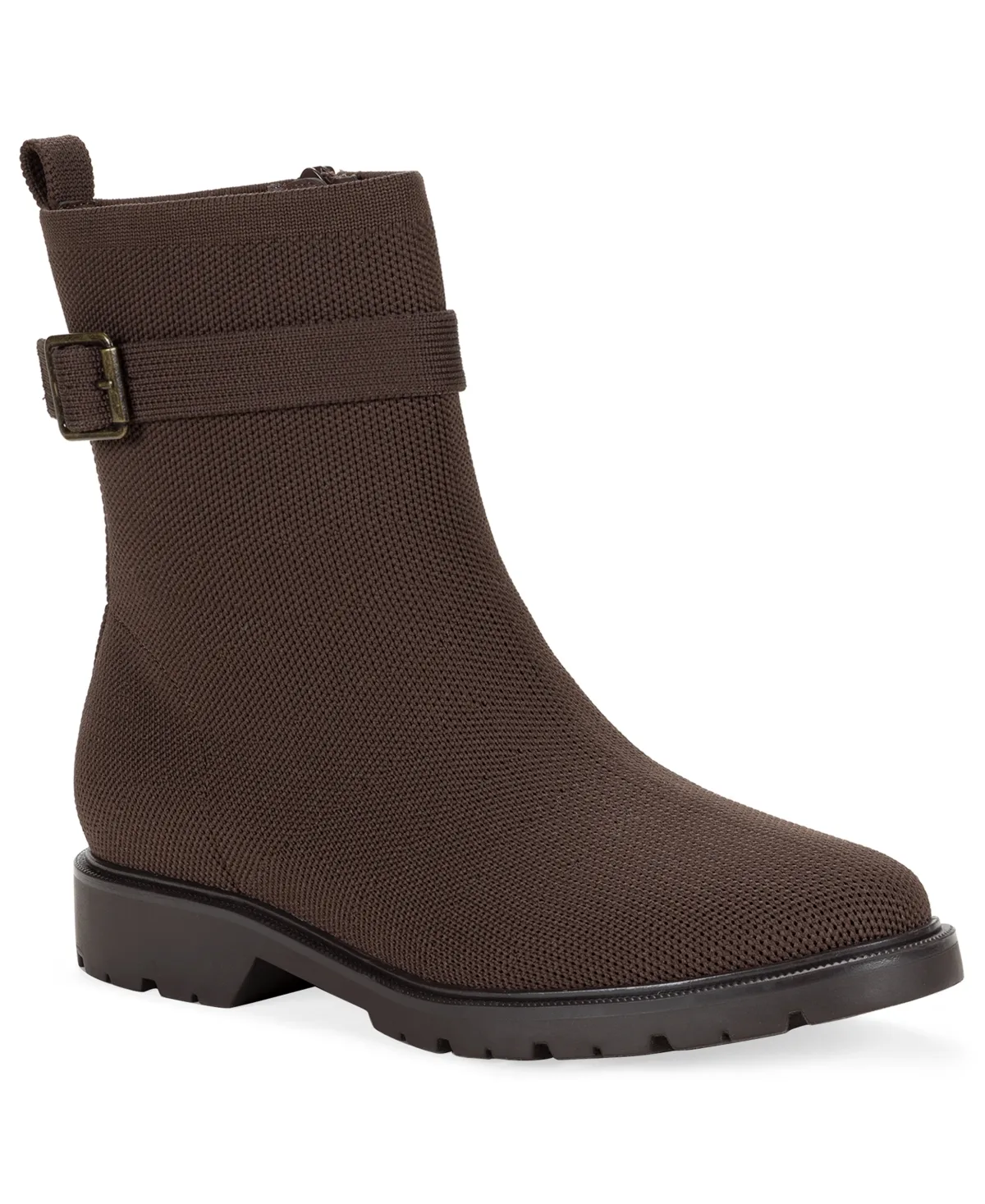 Hendrikaa Block Heel Round Toe Memory Foam Ankle Booties by Style & Co