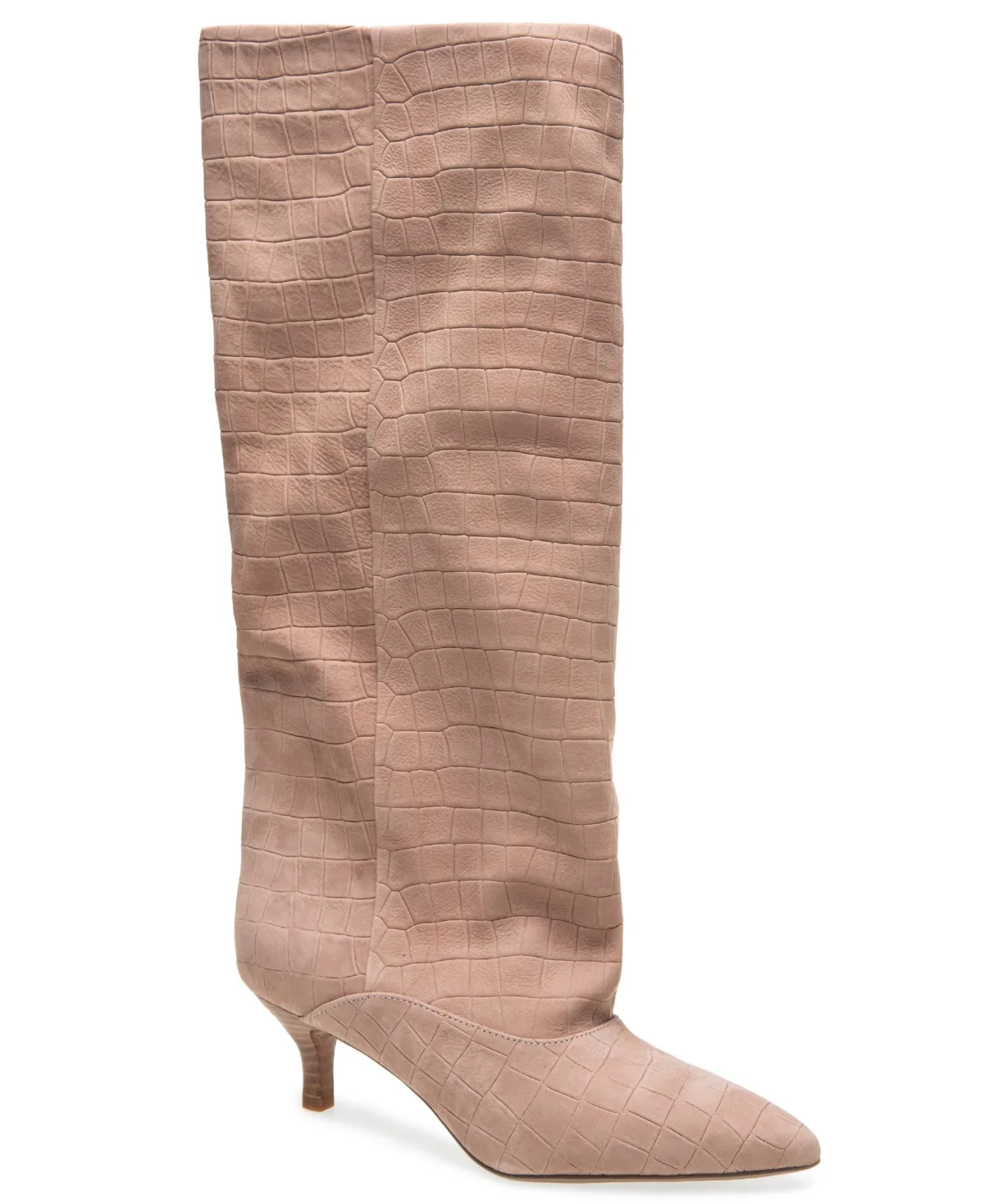 Brisbane Kitten Heel Dress Boots - Suede by Kenneth Cole