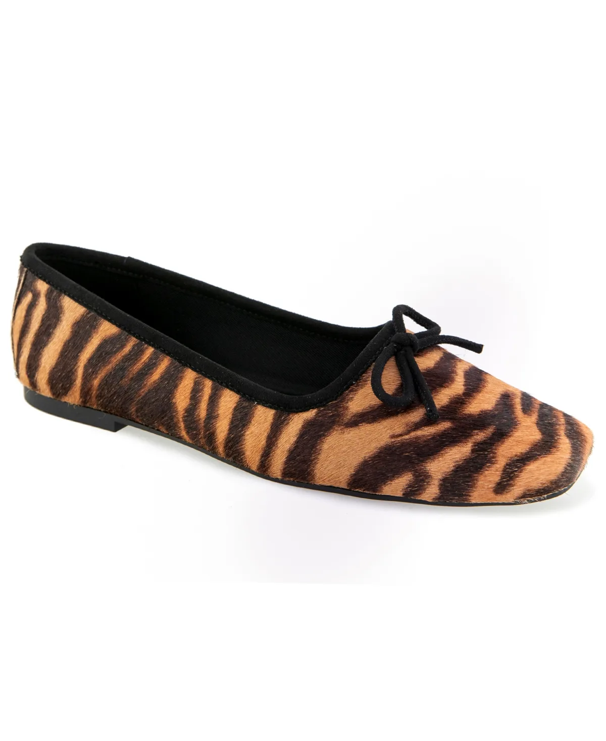 Carriah Square Toe Bow Ballet Flats