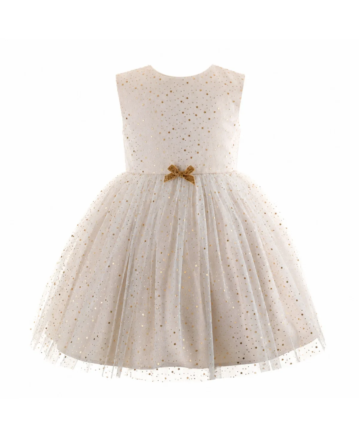 Sparkle Star Sleeveless Tulle Dress by Rachel Riley