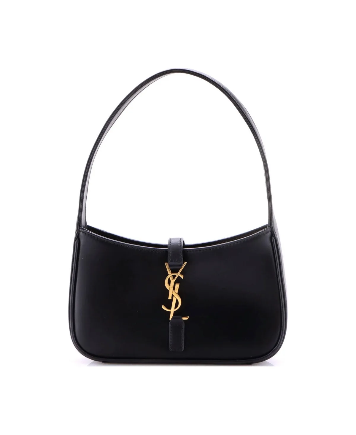 Pre-Owned Mini Le 5 a 7 Hobo Leather by Saint Laurent