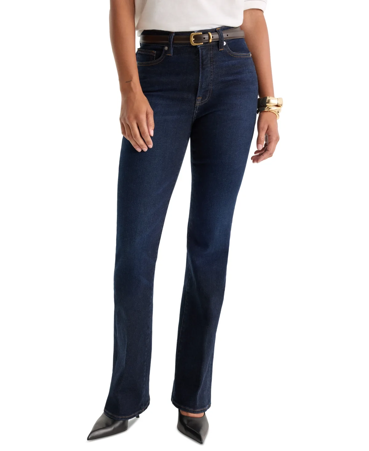 Good Classic High-Rise Bootcut Jeans