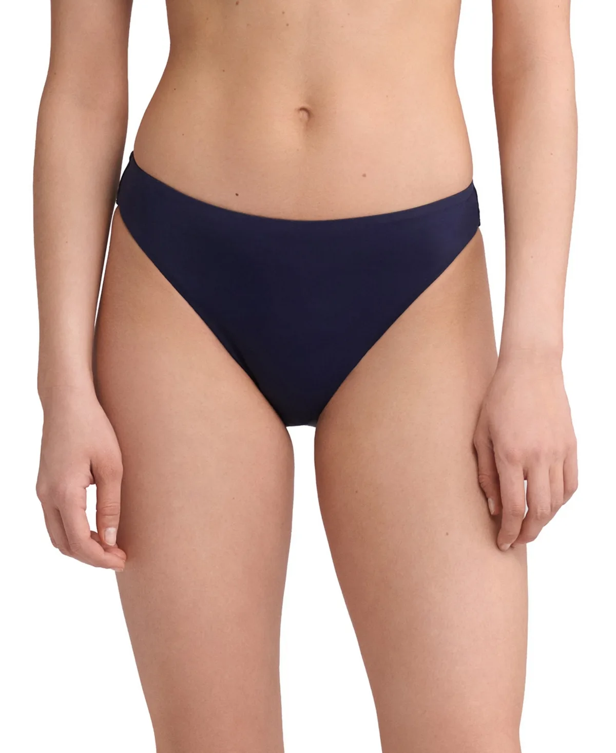 Hipster Curved Waist Beach Club Solids Bikini Bottom