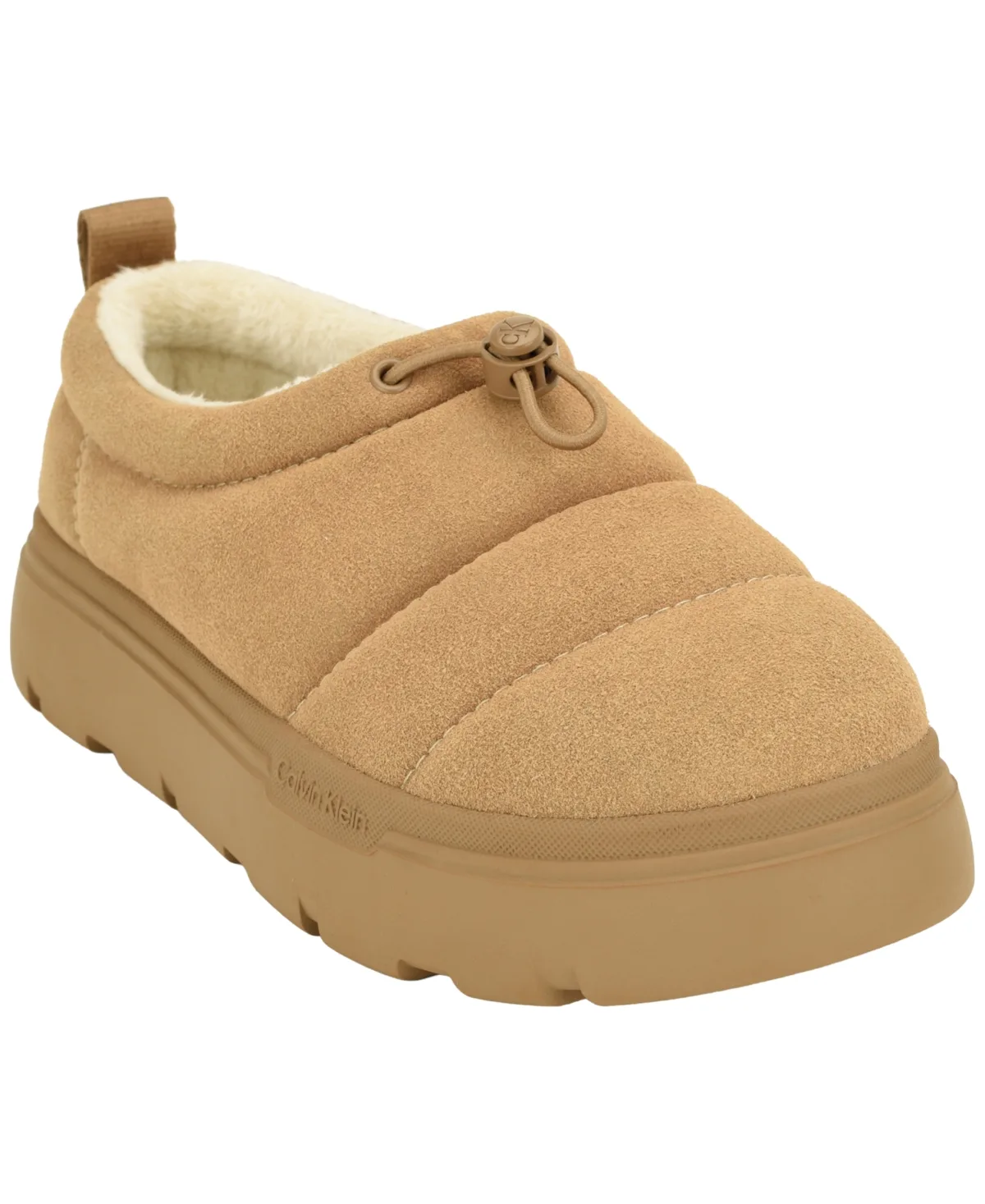Kemi Quilted Puffer Platform Slip-On Sneakers by Calvin Klein