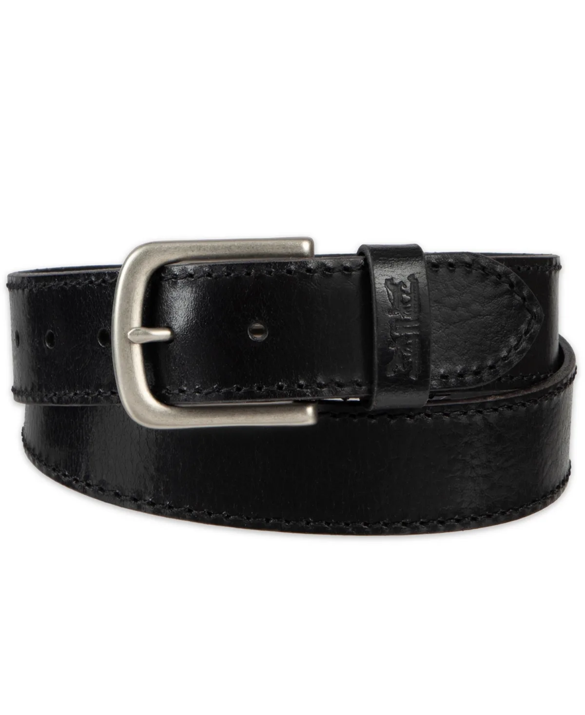 Bridle Leather Harness Buckle Belt by Levi's