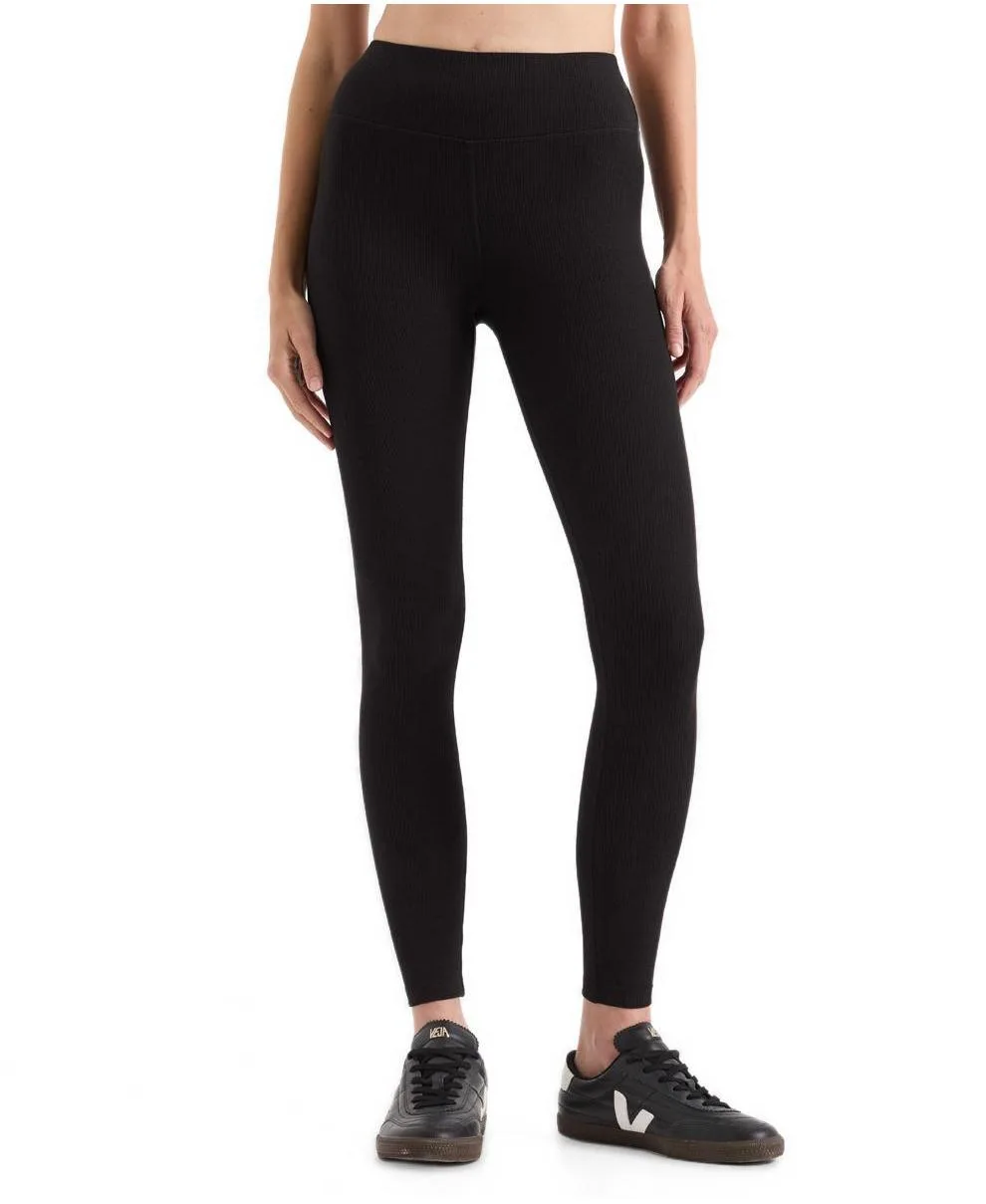 On the Go-To Rib Organic Cotton Ribbed Leggings