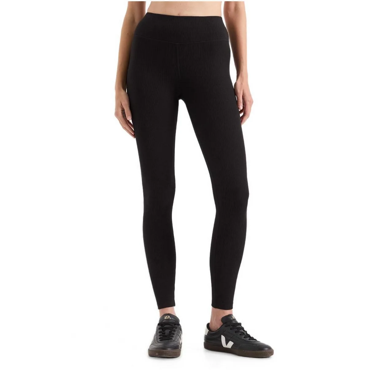 On the Go-To Rib Organic Cotton Ribbed Leggings