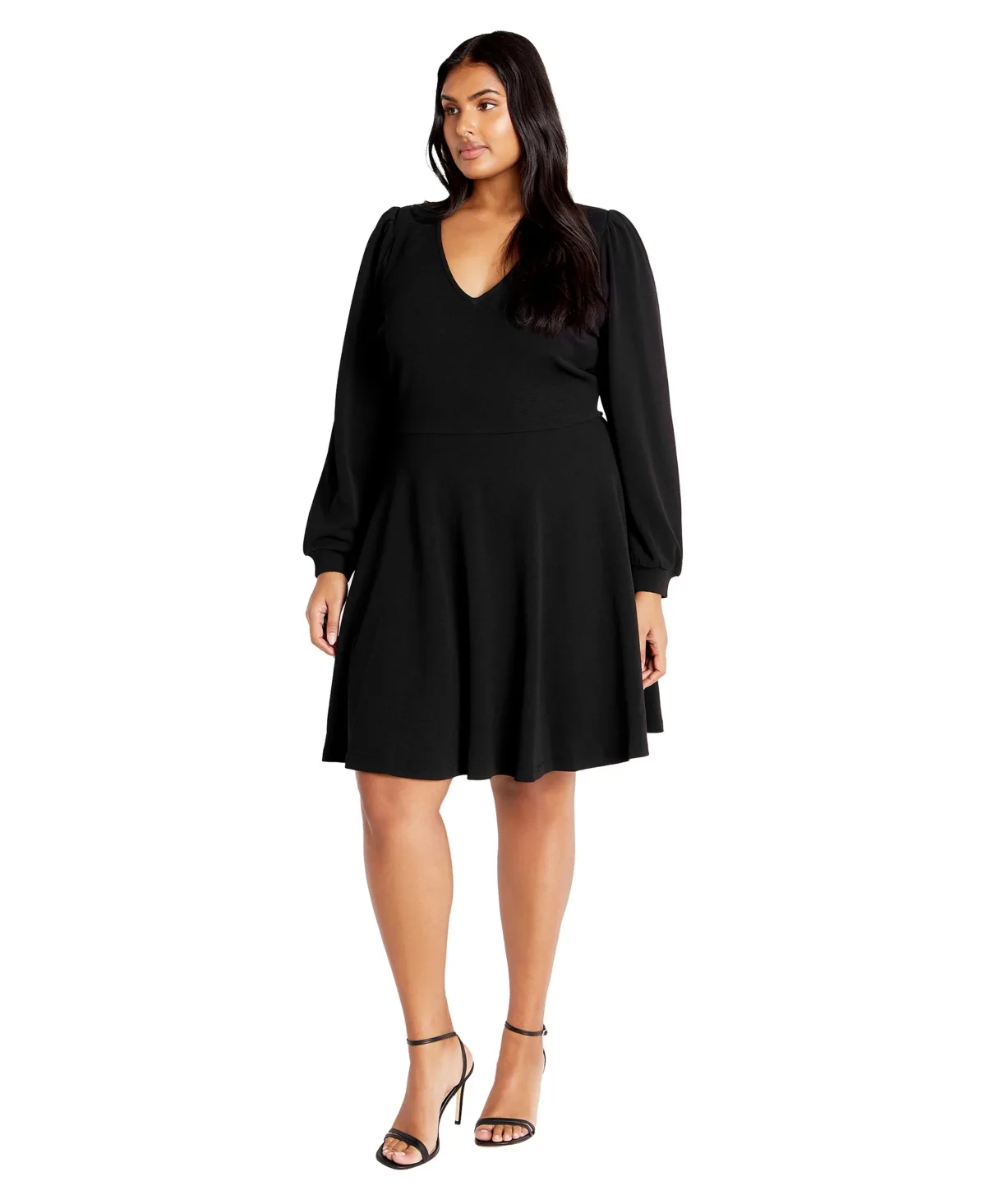 Karter Fit and Flare Dress by City Chic
