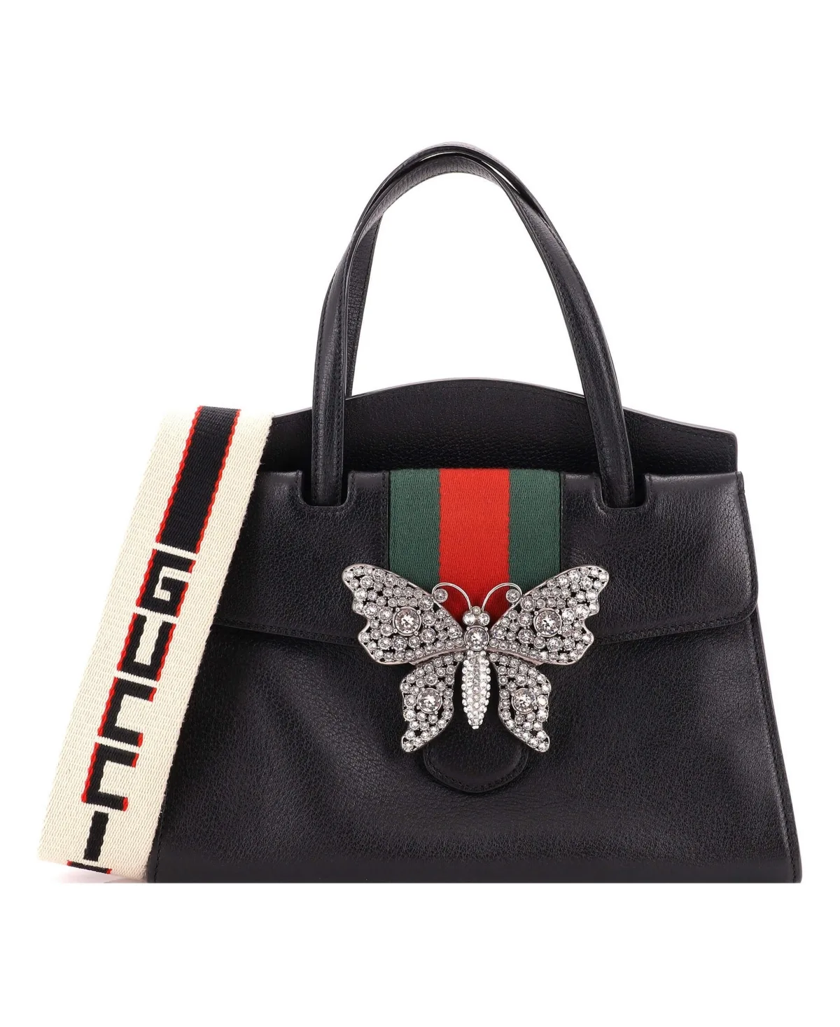 Pre-Owned Gucci Medium Totem Top Handle Bag Leather by Gucci