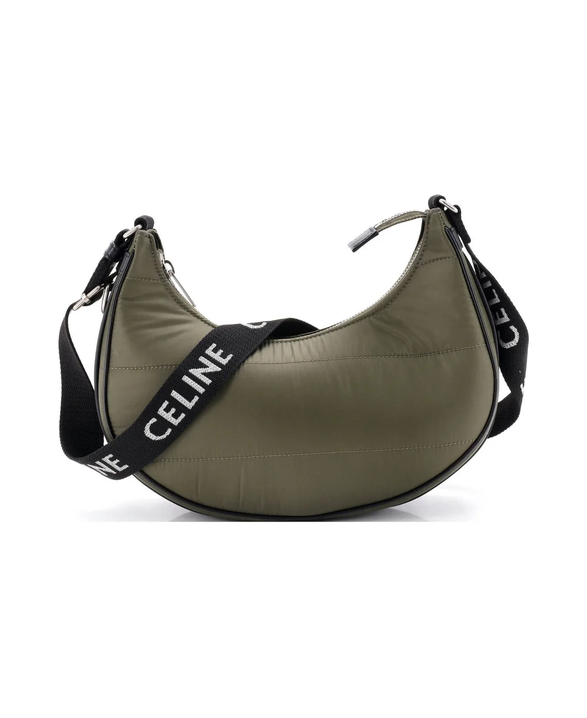 Pre-Owned Celine Ava Shoulder Bag Quilted Nylon by Celine