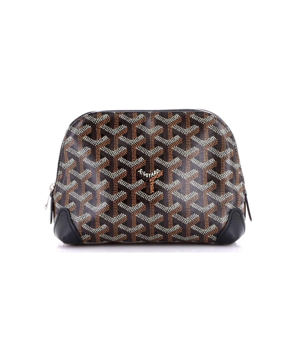 Pre-Owned Goyard Vendome Cosmetic Pouch Coated Canvas by Pre Owned Goyard