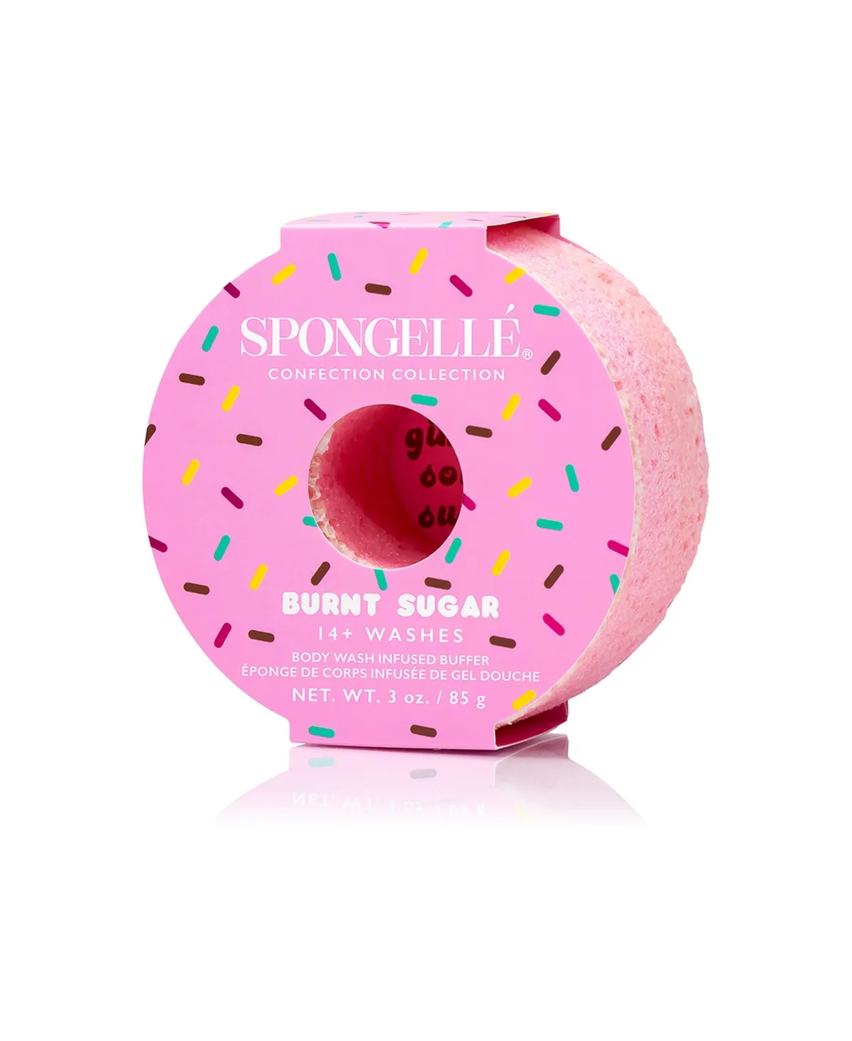 Confection Collection Body Wash Infused Buffer Burnt Sugar by Spongelle