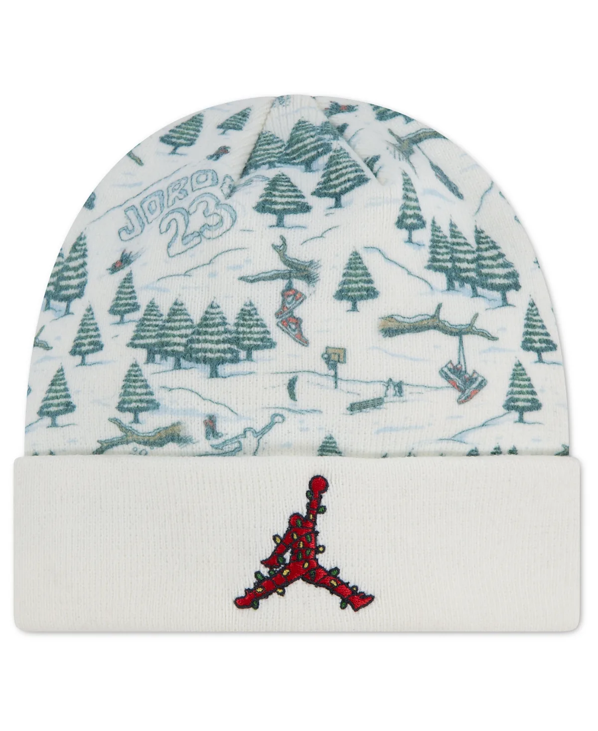 Holiday Winter Landscape Beanie by Jordan
