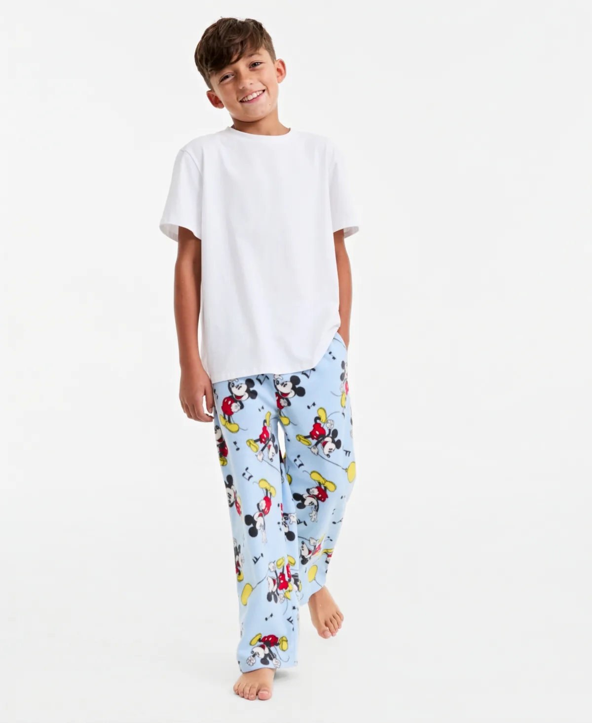 Disney - Macy's Mickey Mouse Microfleece Pajama Pants by Disney